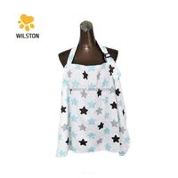 100% Cotton soft baby nursing cover customized breathable breastfeeding cover