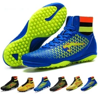 CZ21307a High quality breathable soccer shoes men outdoor lawn stability cushioning football boots
