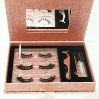 3d mink lash custom boxes Tweezers eyelash Magnetic eyeliner eyelash private eyelashes