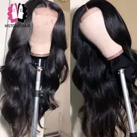 Body Wave 4x4 Closure Wig Remy Brazilian Lace Closure Human Hair Wigs For Black Women Bleached Knots Lace Closure Wig