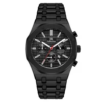 2019 New Arrival 3Atm Water Resistant Band Wholesale Fashion Wrist Watch Black Square Man Watch