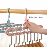 9 Hole Space Saver Wonder Magic trouser hanger pants