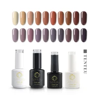 TENTEU Private Logo Design Bulk Long lasting LED Soak Off Shiny UV Gel Nail Polish