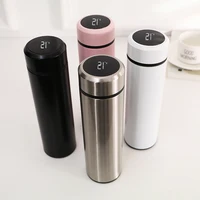 2020 LED digital temperature controller Temperature Display Vacuum Insulated water bottle