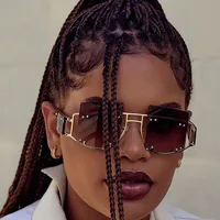 DLL901 Fashion new designer glasses frames sun glasses trendy oversized luxury sunglasses unisex sunglasses gafas