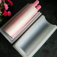 Big silicone soap mold Cylinder silicon mold soap round tube 1000ml column shape