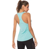 Wholesale fitness vest women's yoga shirt sleeveless sports vest