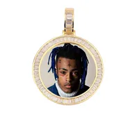 2019 New Design Hip Hop Custom Photos Pendant Iced Out Picture Pendant