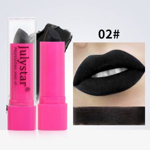 "Halloween black lipstick, non-fading, long-lasting, matte, cross-border wholesale makeup