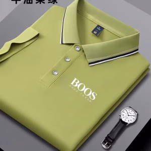 Summer New Men's Short Sleeved Polo Shirt Fashion Design Golf Top Casual T-shirt