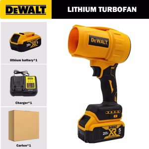Dewalt Brushless Cordless Air Blower 30000RPM Turbo Fan Handheld Violent Fan Dryer 20V Rechargeable Dust Blowing Tool