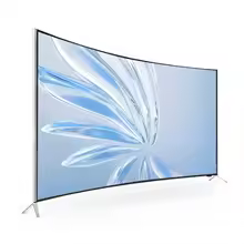 China TV Supplier 73 Inch Curved LED TV Screen Android 4K Smart Network TV