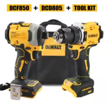 DeWalt Dcd805 Dcf850 DWBAG Lithium Brushless Motor Screwdriver Electric Screwdriver Electric Hand Drill Impact Drill