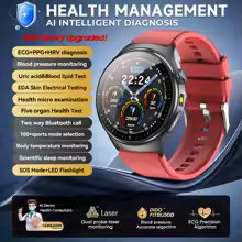 2026 New Accurate Health Measurement SmartWatch Men ECG Uric Acid&Lipids Blood Pressure 1.43" AMOLED Voice Call Smartwatch Women