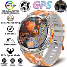 026New Military T-Rex3 Ultra GPS SmartWatch Built in GPS Compass Altimeter Barometer 5ATM Waterproof 650mAh Sports Bracelet Men