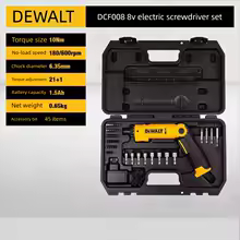 DeWalt DCF008 Cordless Electric Screwdriver Rechargeable Handheld Lithium Industrial-Grade Small Variable-Speed Screwdriver
