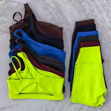 Women's 2 PCS Sports Yoga Set Sexy Sport Bra High Waist Sports Pocket Shorts Gym Fitness Sleeveless Workout Suit Sporstwear