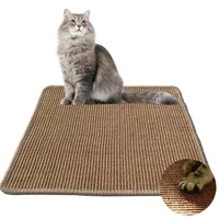 Amazon Hot Selling Floor Protector Pet Furniture Kitty Toy Sisal Pad Cat Scratch Mat for Cats