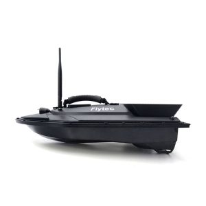 Flytec 2011-5 500M Bait Fishing Boat with Two Fish Finder 1.5kg Loading Tanks RC Boat Black