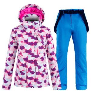 Warm and Stylish Skiwear for Women-Thickened Winter Suit