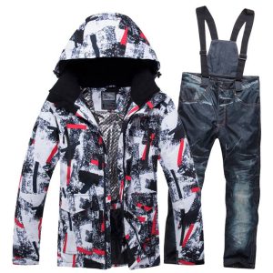 Winter Couple Ski Suit: Windproof, Waterproof, Warm Jacket
