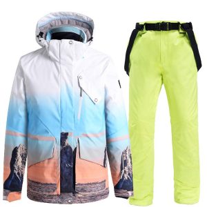 Thickened Warm Ski Clothing for Women
