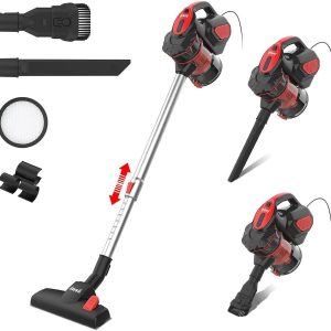 INSE I5 Stick Corded Vacuum Cleaner Powerful 6-in-1 Corded Vacuum for Home with 18000Pa Suction