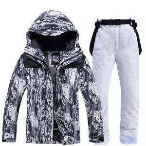Thickened Warm Korean Snowboarding Suit for Couples