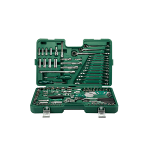 SATA 09014G 129 pieces / set auto repair tool kit ratchet wrench auto repair mechanical socket kit kit combination socket wrench