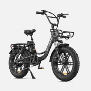 ENGWE L20 13Ah 750W 20*4.0 Fat Tire Electric Bike 66-140km Mileage Range E Bike for Mountain Snowfield Road - White