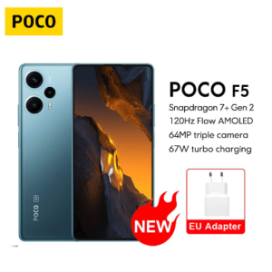 POCO F5 5G Global Version Snapdragon 7+ Gen 2 Octa-Core 120Hz Stream AMOLED DotDisplay 64MP Camera 67W NFC