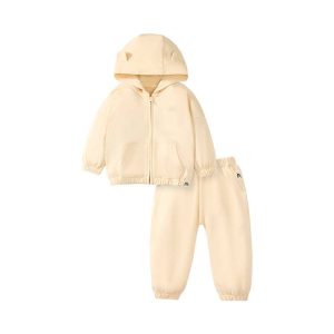 Little maven new girl's sweater suit European and American casual children's suit autumn long-sleeved pure cotton set