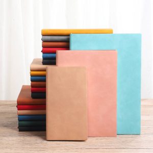 A5 business office notebook soft transcript A6 diary meeting record B5 notepad can be printed logo