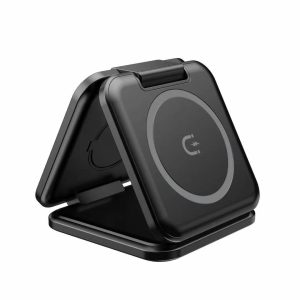 New folding 3-in-1 wireless charger magnetic magsafe15W for apple cell phone headset watch