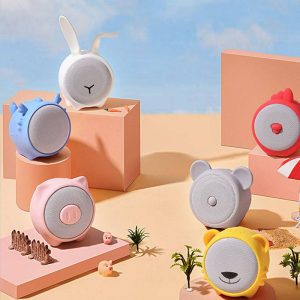 Source Factory Private Model Twelve Zodiac Outdoor Portable Cartoon Small Speaker Cute Pet Cute Year of the Rabbit Gift Mini Audio