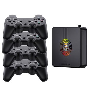 New dual-system game console connected to the TV home wireless handle cloud game two into line TV box