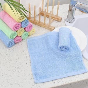 Rapid Delivery Natural Bamboo Fiber Kitchen Dishcloths Cleaning Towels Bamboo Dish Cloth Bamboo Kitchen Cloth