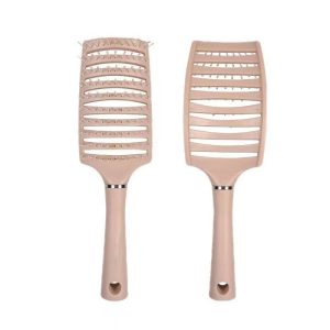 LUMA PP material oem arc shape hairbrush custom big size wave hair brushes air vent brush for hair