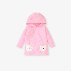 Little maven girls sweater suit long-sleeved hooded children's suit European and American girls sweater trousers suit