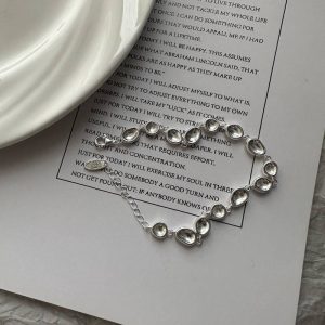 S925 sterling silver granule bracelet