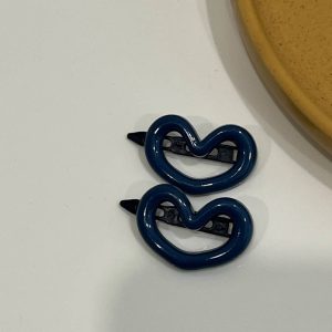 Cute and sweet pink love hair clip female simple all-match side bangs broken hair clip net red hair card headdress tide