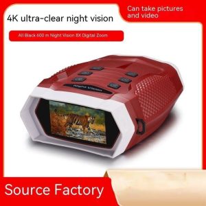 2023 New HD Infrared Night Vision 4K Low Light Full Color Full Black 600 Meter Outdoor Binocular Night Vision Telescope