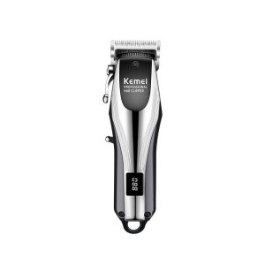 Kemei high-power hair clipper KM-2619 metal body LCD liquid crystal digital display USB brushless motor hair clipper