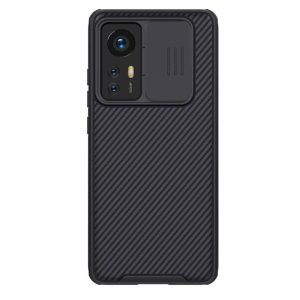 Nillkin is suitable for Xiaomi 12 12X Black Mirror Pro mobile phone case, lens push window sliding cover mobile phone case