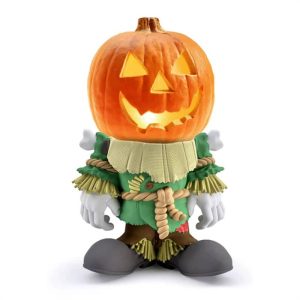 Halloween Glowing Pumpkin Knight Decoration