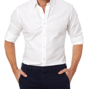 Oxford Stretch Zip Shirt