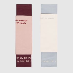 LALBINO embroidered placemat and napkin set Max & Co