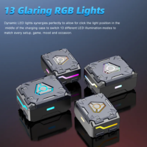 Comfortable Stereo Bt Gaming Headphones 13 Rbg Lights Wireless Charging With Dongle In Ear Headphones