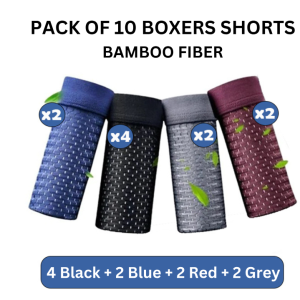 BAMBOO FIBRE BOXER SHORTS - FOR ALL-DAY COMFORT