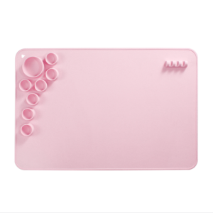 Silicone children's drawing mat wipeable washable drawing board palette